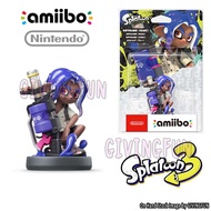 全新現貨 任天堂 Nintendo amiibo Splatoon Blue Octoling Figure 漆彈大作戰3 斯普拉遁 手辦