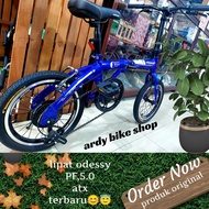 sepeda lipat odessy 16 inch folding bike not pacific polygon united