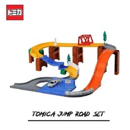 Tomica System 3-Way Jump Road Set