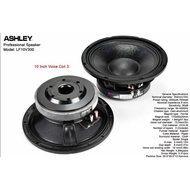 ASHLEY LF 10V300 COMPONENTS LF10V300 10 INCH SPEAKER/ 10 Inch Speaker/