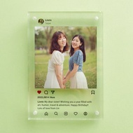 訂製IG相框 送閨蜜的生日禮物 時尚精美亞克力飾品