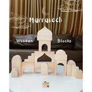 Wooddo Marrakech Blocks Wooden Toys Wooden Toys Mosque Blocks
