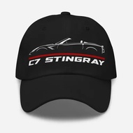 [ada stok] Topi Premium untuk Pemilik Kereta Corvette C7 Stingray Convertible - Hadiah Hari Lahir
