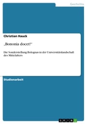 'Bononia docet!' Christian Hauck