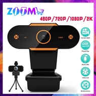 USB WEBCAM HIGH RESOLUTION WITH MICROPHONE 720P / 1080P WEBCAM