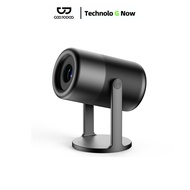 GOOJODOQ 360° Free Angle Large Screen Portable Projector With Stand (150")