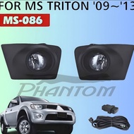 FOG LAMP FOGLAMP LAMPU KABUT LED DRL MS- 086 STRADA TRITON L200