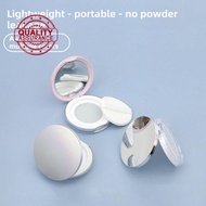 Loose Powder Case Container With Puff Travel Make Up Cosmetic Container Powder Compact V7n0