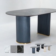 Squirrel Ceramic Sintered Stone Marble Dining Table (160cm / 180cm) RL160