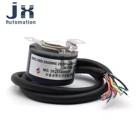 Original Changchun YUHENG Servo Motor Encoder ZKD-30D-250BM0.25/3P-G05L-B-0.5m ZKD-30D-250BM0.25/3P-