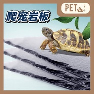 NOMOY Pet Reptile Tortoise Turtle Rock Basking Platform Tortoise Rock Feeding Dish Bowl