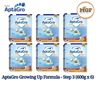 AptaGro Growing Up Formula - Step 3 (600g x 6) Exp:12/2023