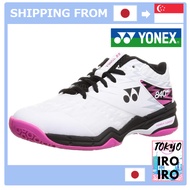 【Japan Quality】Yonex Power Cushion 840 Mid Badminton Shoes, multicolor (white / pink)