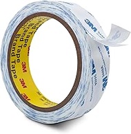 3M Double Sided Tape 1"Γ32.8Ft 1 Pack 9448A Double Coated Tissue Tape Adhesive Sticky Tape Transluce