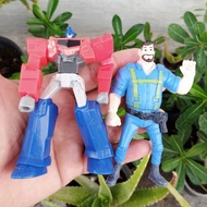 Pack of 2 Used Optimus Hasbro & Fortnite Kyle Toys Transformer Robot Figures