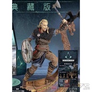 (全新) PS4 PS5 XBox PC Switch 2 Assassin's Creed Valhalla replica of Eivor and her Drakkar Figure 刺客教條