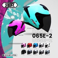 RXR 065E-2 Single Visor Open Face clear lens (with ICC/BPS Logo)【gg2】