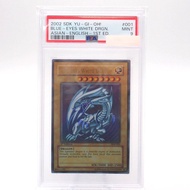 YuGiOh PSA9 Blue Eyes White Dragon SDK-001 Ultra 1st Edition Asian English PS123