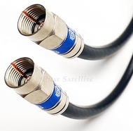 75ft Weather Seal Quad Shield Outdoor 3GHZ RG-6 Coaxial Cable 75 Ohm (Satellite TV or Broadband Inte