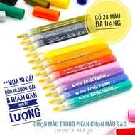 STA acrylic paint pen- shoe paint pen-tire paint pen-repaint pen-graffiti paint pen-paint maker (8 c