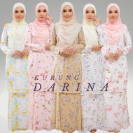 KURUNG DARINA CHIFFON LINING RAYA 2024 KURUNG MUSLIMAH AFA DESIGN FASHION