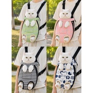 Cat Backpack Cat Backpack Chest Outing Portable Bag Cat Strap Dog Canvas Cat Pocket Cat Bag Cat Slip