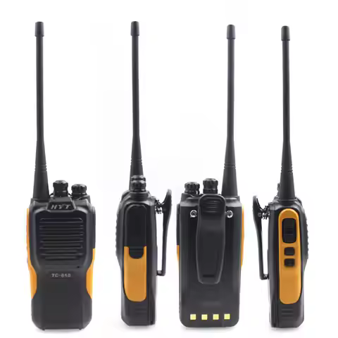 HYT TC-610 5W Portable Two Way Radio 1200mAH standard battery portable two way radio