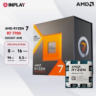 AMD Ryzen 7 7700 Desktop Processor Build-in GPU 8-Core 16-Thread CPU 5NM L3=32M Socket AM5 Processor