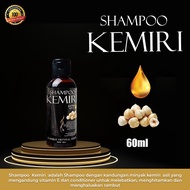 Shampoo Kemiri Hitam - Shampoo Pemanjang Rambut Menebalkan dan Menghitamkan Rambut Anti Ketombe Kemiri Bakar Hitam Shampo