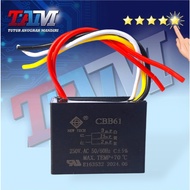 KAPASITOR 5 KABEL CBB61 2+2.5+3 uF CBB61 2UF 2.5UF 3UF
