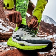 Outdoor Men's Mountaineering Cross-Country Running Shoes Wear-Resistant Cushioning Sneakers APEX1.0
