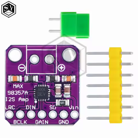 GREAT IT MAX98357 MAX98357A I2S 3W Class D Amplifier Breakout Interface I2S DAC Decoder for Audio