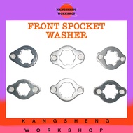 FRONT SPOCKET WASHER (CLIP) - (LC135/Y15ZR/RXZ/Y125Z/FZ150/SRL115/C70/EX5/CG125/KR150)