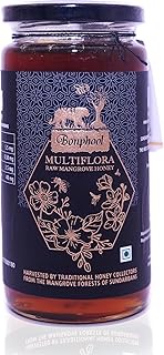 BONPHOOL Multiflora Raw Pure Organic Mangrove Honey G20 Summit Gift Item Lab Tested Original Natural