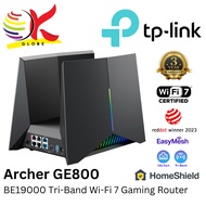 TP-LINK ARCHER GE800 BE19000 / ARCHER GE550 BE9300 TRI-BAND WI-FI 7 GAMING ROUTER WITH EASYMESH COMP