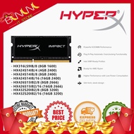 ☂♗♨[Ready Stock] Kingston HyperX IMPACT 4GB/ 8GB/16GB/32GB DDR4 2400/2666/2933/3200Mhz DDR3 1600Mhz 