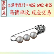 Mikimoto 與 克羅心Chrome Hearts 聯名推出的 Akoya 珍珠白金十字架，吊墜，戒指，頸鍊，手鏈，22K金十字架吊墜，22K金匕首吊墜，匕首吊墜，十字架吊墜，三十字項鍊，火焰十字