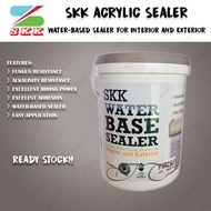 5 Liter SKK Acrylic Sealer for Interior and Exterior; Water Based Sealer Cat Undercoat Dinding