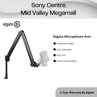 Elgato Wave Mic Arm Premium Broadcasting Boom Arm with Cable Management Channels, Desk Clamp