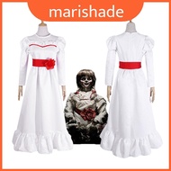 Annabelle Cosplay Costume - White Dress for Halloween
