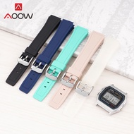 Rubber Sport Strap for Casio F-91W F-84 F-105 108 A158 A168 AE1200/1300 Men Women Waterproof Replace