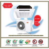 2.0HP Acson Cassette Type Eco Cool Used Aircond AC2828 / Non-inverter / Suitable For Restaurant