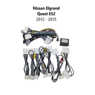 Canbus PNP socket cable android Nissan Elgrand Quest E52 2012- 2015 A- 4