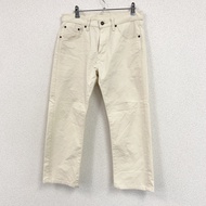 Levi's 505 斜紋棉布褲，拉鍊門襟，白色，W32 碼，古著