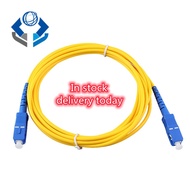 sc upc package 3m simplex fiber optic patch cord sc upc 3 m 2.0 mm or 3.0 mm FTTH Optical fiber Inte