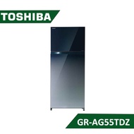 【結帳再x折】【含標準安裝】【TOSHIBA 東芝】510L 雙門變頻冰箱 (GG)漸層藍鏡面 GR-AG55TDZ (W3K1)