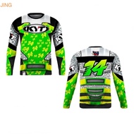 （JING02）KYT TT Course Arbolino Full Sublimation Shirt Long Sleeves Thai Look for Riders 3D Printed Long-sleeved Motorcycle Jersey Size XXS-6XL