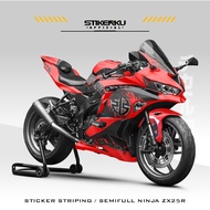 KAWASAKI SEMIFULL NINJA ZX-25R STICKER 6 MOTIF/ / ZX25Rkawasaki NINJA ZX25R STRIPPING/ STICKERKUDECA