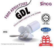 Glukono Delta Laktone / Glucono Delta Lactone (GDL) 5kg - Tofufa Powder | Food Grade | Food Additive