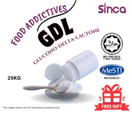 GLUCONO DELTA LACTONE-GDL 25KG | TOFUFA POWDER | Food Grade | Additives | Halal